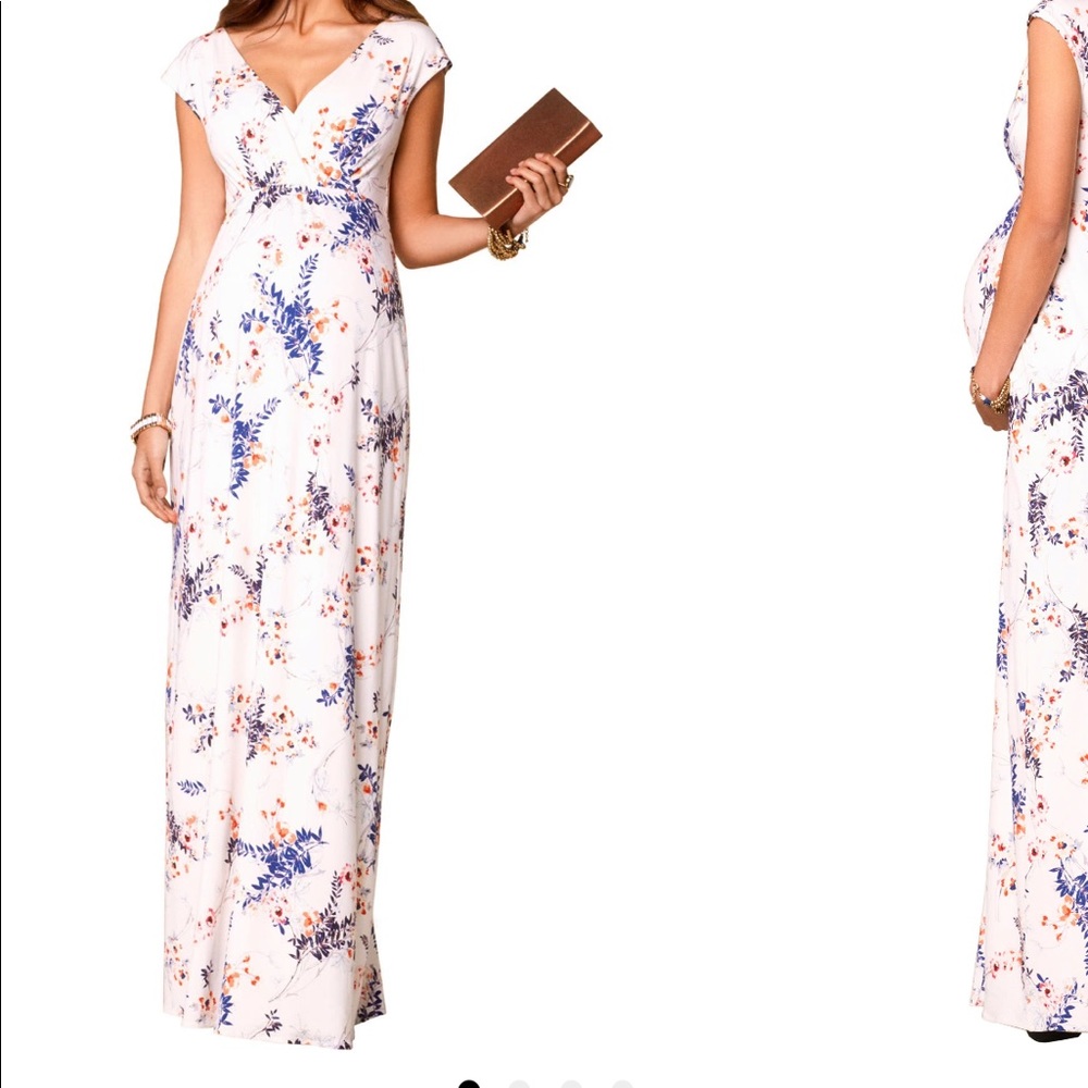 MATERNITY maxi floral dress Tiffany Rose from Nordstrom